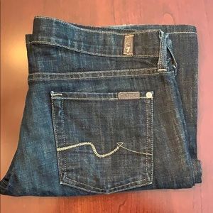 Organic 7 For All Mankind Bootcut Jeans